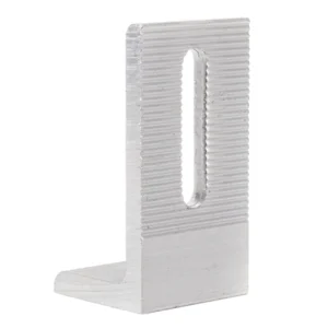 Aluminum 6005 T5 Solid L Foot For Metal Roof Solar Mounts