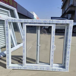Factory Direct Custom Size UPVC Double Glazed Windows &amp; Doors - Energy Efficient For Residential/Building