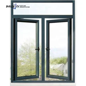 Good Service Alloy Waterproof and Doors Aluminium Double Glazed Aluminum Swing Windows
