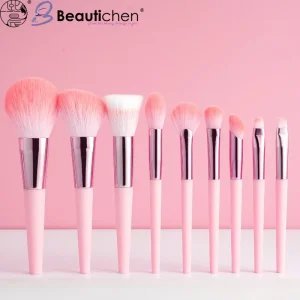 Pink Makeup Brush Set
