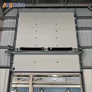 Corrosion Resistant Electric Aluminium Folding Insulated Sectional Garage Lift Door for Coastal Region and High Humidity Areas
