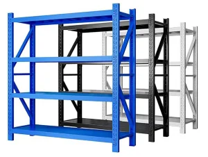 Medium Duty 5 Layer Cold Rolled Steel Powder Coated Corrosion Protection Storage Shelving System From Manufacturer