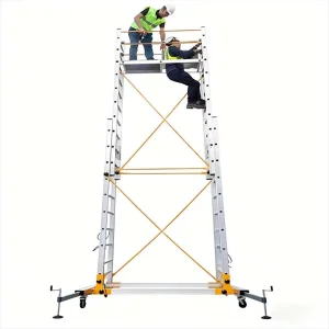 230kg Capacity Lifting Rope Suspended Working Lift Aerial Tower Ladder Lifting Platform