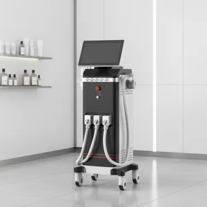 Multi-Functional 3-in-1 Diode IPL ND YAG Laser Machine for Hair Tattoo Pigment &amp; Acne Treatment