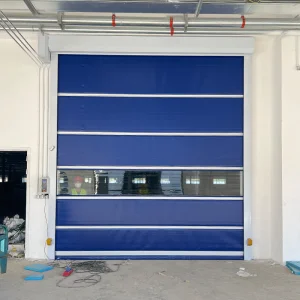 High-Speed PVC Roll-up Door for Clean Rooms and Parking