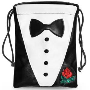 OEM Custom Logo Golf Drawstring Bag Premium Leather