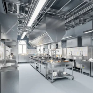 Industrial Kitchen Setup