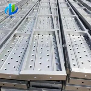 China Steel Scaffolding Exporter 210 250 300 320mm Galvanized Scaffold Steel Plank