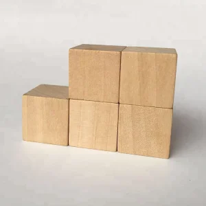 Unfinished Wooden Building Blocks 25mm