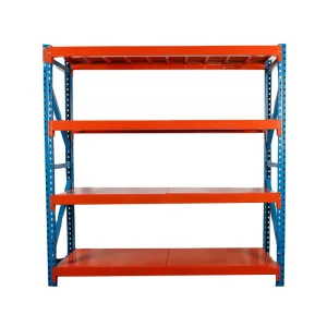 2025 Guichang 500KG Durable Industrial Powder Coated Iron Warehouse Supermarket Shelves