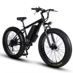 Hot Sale Electric Fat Bike Adult Mountain Bike 26 Inch 500W/1000W E Bike Electric Bicycle with Lithium Battery