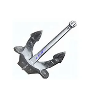 Galvanized Ship Anchor with Chain Ideal for Small to Medium Boats