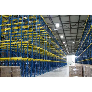 Warehouse Steel Rack Drive in Racking System Heavy Duty Industrial Storage Equipment