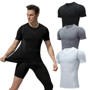 Breathable Quick-Drying Tight Gym Yoga Suit Set Fitness Shorts Men Sports Wear