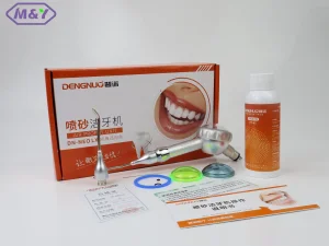 House Brand 2-Hole Air Prophy Unit - Mini, Lightweight. Air-Powered Tooth M&Y