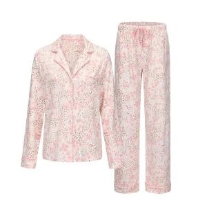 Factory Wholesale Floral Pajamas Set