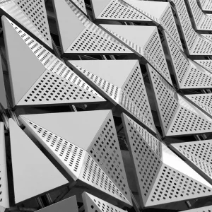 Perforated Aluminum Facade