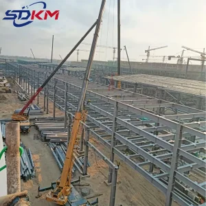 Multi Span Steel Structure Warehouse Prefabricated Frame