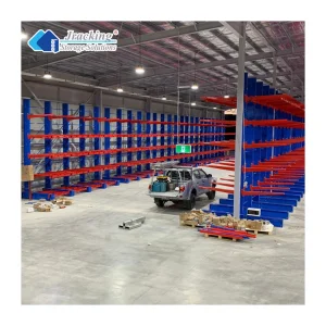 Cost-Effective Anti-Rust Cantilever Rack System Heavy Duty Cantilever Racking for Steel Tube Storage