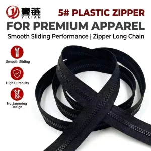 Plastic Teeth 5# Zipper