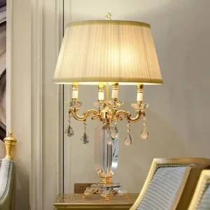 Living Room Bedroom Sofa Desk Lamp Crystal Bedside Lamp