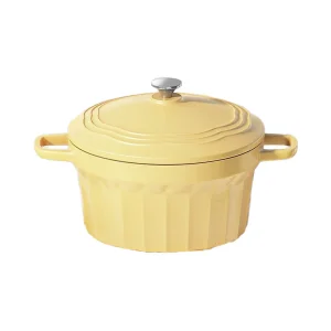 High-Value Household Ceramic Pot Non-Stick Double Ear Stew Pot with Induction Compatibility Universal Soup &amp; Stock Pots