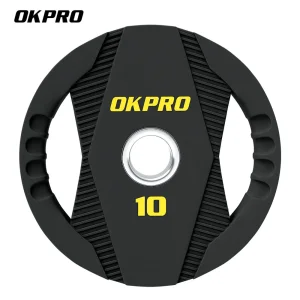 Gym Equipment 2.5kg-20kg Barbell Urethane Weight Plates for Weightlifting Training