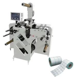 320mm Automatic Roll To Roll Sticker Label Die Cutting And Slitting Machine