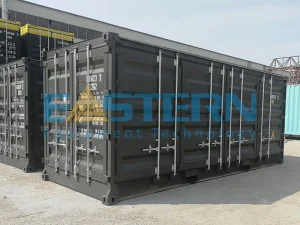 20FT حاوية شحن مفتوحة من الجانب بالكامل