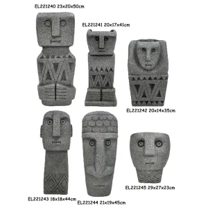 Best Fiber Clay Ethnic Tribal Garden Statues