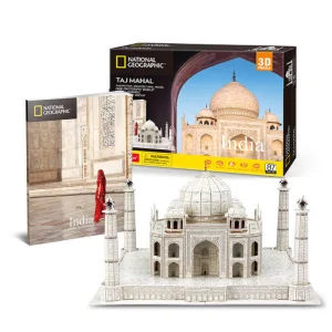 Custom Luxury Wood Handmade World Famous Landmark Finished Desktop Decorative Architectural 3D Puzzle Architecture Model Kit DIY