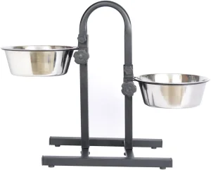Direct Factory Prices Provided Adjustable Height Pet Food Water Bowl Slow Feeder Raised Dog Bowl Pet Feeder Food Bowls