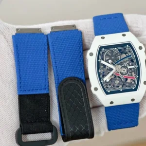 Ultra-Thin Custom Watches Ntpt Luxury Richard Automatic Wristwatch Mile RM67-02 Hollow out RM Brand Wristwatch for Men