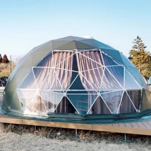 4 Season Transparent Gazebo Glamping Tent Geodesic Dome Kit