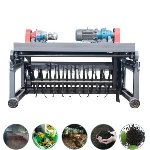 Automatic Trough Compost Fermentation System - Compatible with Solar Fermentation Room Smart Monitoring &amp; Energy Saving