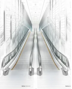 TUV Approved Safe Running Moving Walkway for Bus Station
