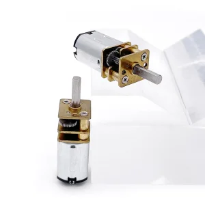 6v12v 12mm Dc Motor N30 Mini 100rpm Electric Gear Motor for Electric Curtain
