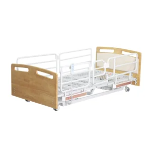 Electric Wooden Ultra-Low Hospital Bed Multifunctional Medical Bed
