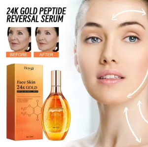 24K Gold Peptide Reverse Essence Moisturizing Essence Moisturizing Anti-Wrinkle Firming Skin Fade Facial Fine Lines Face Firming Moisturizing Face Serum