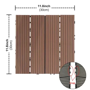 Interlocking Wood Plastic