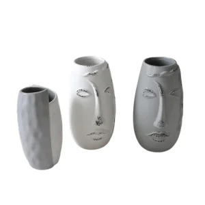 ODM Modern Art Face - Embossed Ceramic Vase Exporters, Companies
