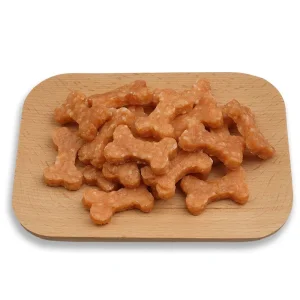 China Pet Treats Manufacture Dog Sancks Chicken Rice Bones for Pet