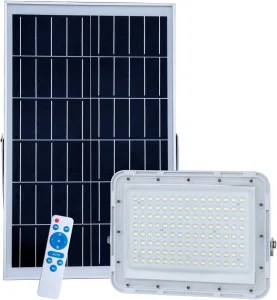 LED de 150W de Faroles solares,lúmenes Farol 24000Calle exterior impermeable IP67 con mando a distancia de iluminación de seguridad para el patio, jardín, piscina, encuadernación
