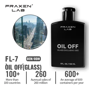 Bulk Supply Car Wash System Foaming Glass Window Oil Film Cleaner Wipe-on No-Residue Formula for Car Windshield &amp; Home Glass Door Cleaning