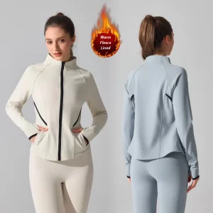 Winter Fleece Lined Running Jacket