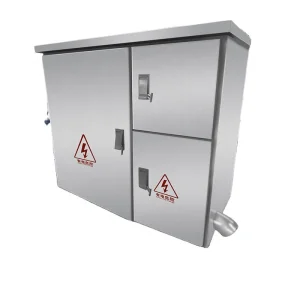 Stainless Steel Integrated Three-in-One Distribution Box JP Cabinet Rural Network Measurement Incoming/Outgoing Lines Made China