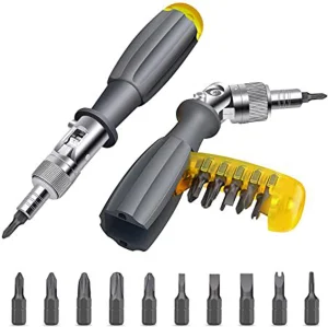 Ratcheting Multitool Screwdriver