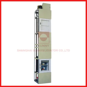 CE Certified Stainless Steel Kitchen Elevator - Commercial Food Dumbwaiter Lift for Restaurant/Hotel