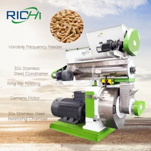 RICHI Energy Efficient 5-7t/h Cow Fully Automatic Cattle Feed Plant