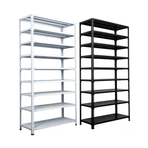 Slotted Angle Steel Shelving Unit